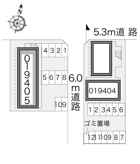 ★手数料０円★高岡市東上関　月極駐車場（LP）